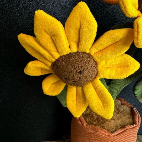 Jellycat Amuseables Sunflower  NEW! FAST SHIP Easter Gift for Her Spring - Picture 2 of 11